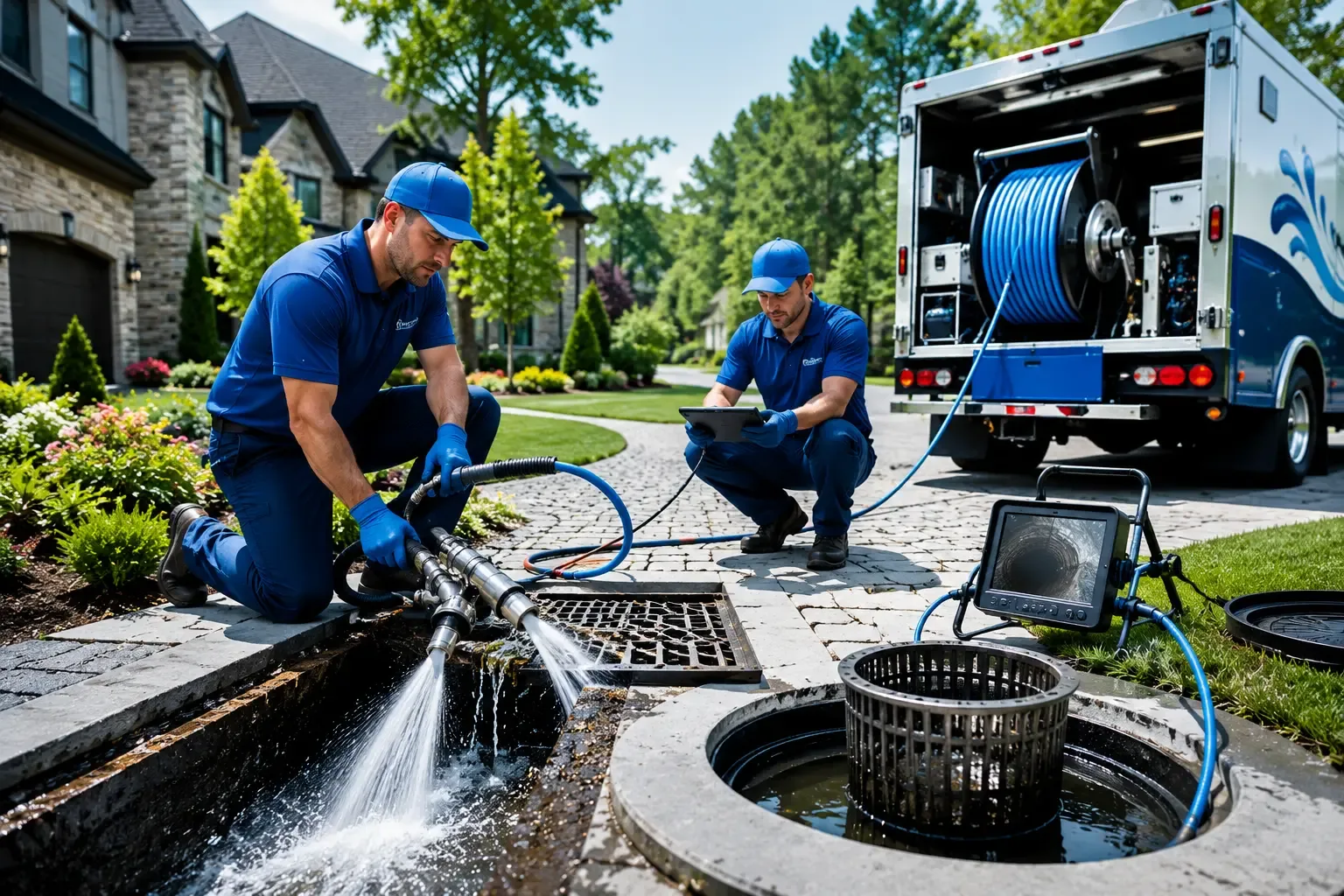 Local outdoor drain cleaning professionals in Mill Creek, OK